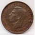 AUSTRALIA 1941 . HALF 1/2 PENNY . TONED . SOME LUSTRE